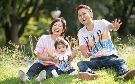 家族一緒に