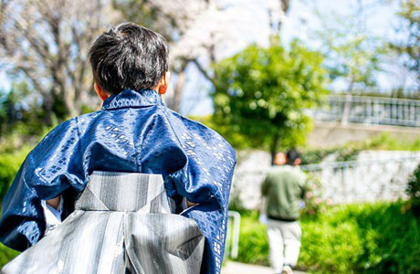 衣装そのままでお参り